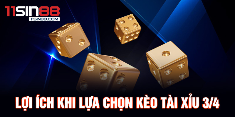 Tài Xỉu 3/4 Trong Bóng Đá: Chiến Lược Gây Nghiện 3 Lợi ích khi lựa chọn kèo Tài xỉu 3/4